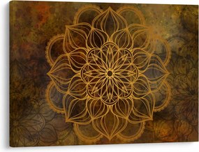 Kép - Az öröm mandala (70x50 cm)