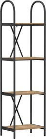 vidaXL Könyvespolc Artisan tölgy 40 x 30 x 146 cm Faanyag