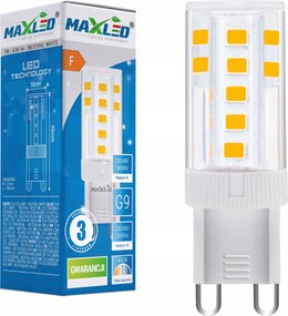 Led izzó G9 Halogén 7W Meleg szín