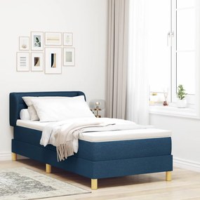 Boxspring Ágy Matrac Málna 90x200 cm Szövet