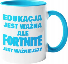 Oktató Bögre Fontos De Fortnite Fontosabb Ajándék 330ml +csomagolás