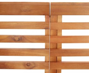 tömör akácfa kerti sarokpad 140 cm