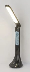 Globo 58329B Újratölthető asztali lámpa plasztik fekete, érintőkapcsoló ki/be, érintőkapcsolós, tartozék: 3,7V 1200mAh. Li-ion, LxH:200X425 Tartozéka: 1xLED 4W 230V, 30-200lm, 4000K