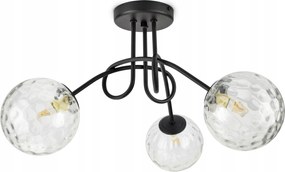 Mennyezeti Függő Lámpa Csillár Üveg Gömbök Átlátszó PE3 Led G9