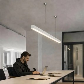 Brilagi - LED függeszték FULLDAY LED/30/40/50W/230V 2700/4000/6000K 150cm fehér