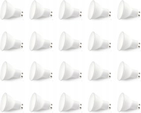 20 db-os Led izzó szett GU10 5W semleges fehér 4000K Lls
