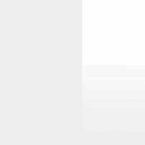 magasfényű fehér szerelt fa TV-szekrény 140 x 40 x 35,5 cm