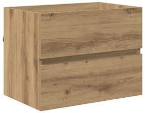 2 részes fürdőszobai bútorkészlet artisan tölgy mérnöki fa