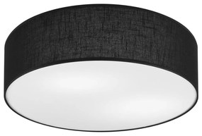 Mennyezeti lámpa SIRJA DOUBLE 4xE27/15W/230V átm. 45 cm fekete