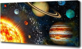 Vászonkép Naprendszer 120x60 cm