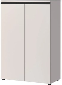 Krémszínű szekrény 81x120 cm Bedano – Germania