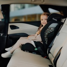 Lionelo - Gyerekülés IGO i-Size 100-150 cm Fekete karbon