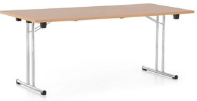 Összecsukható asztal 180 x 80 cm, bükkfa