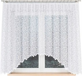 Jacquard készfüggöny alul kivágással 300x160 cm Zsuzsanna