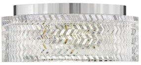 Hinkley HK-ELLE-F-S-CM - Mennyezeti lámpa 2xE27/60W/230V átm. 30,5 cm króm