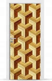 Furnér Kültéri Ajtó matrica Bútor öntapadós Könnyű Ragasztás