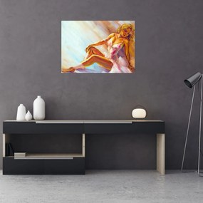 Üveg kép - Táncosok (70x50 cm)