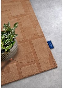 Barna kézi szövésű gyapjú futószőnyeg 80x250 cm Alexis – Villeroy&amp;Boch