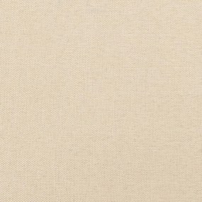 krémszínű szövet fejtámla 203x23x78/88 cm