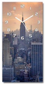 Négyszögletes fali üvegóra Manhattan new york city pl_zsp_30x60_f_90170601