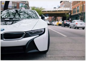Poszterek 100x70 Bmw I8 AutĂł
