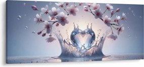 Kép - Gyémánt szív (120x50 cm)
