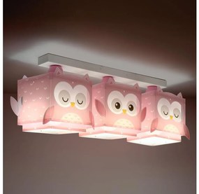 Dalber 64483 - Gyerek mennyezeti lámpa LITTLE FRIENDS 3xE27/15W/230V