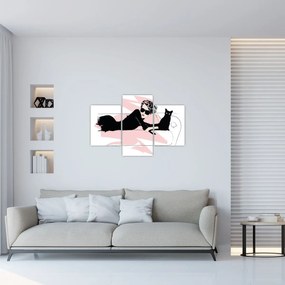 Kép - Fashion lady (90x60 cm)