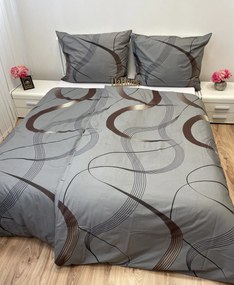 Gold Ribbon pamut ágyneműhuzat 200x140cm+90x70cm TiaHome