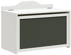 Játék Doboz tárolóval Fehér 73 x 33 x 55 cm Faanyag