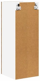 Függő szekrény Riga 2 pcs Régi fa és fehér 30 x 31 x 80 cm