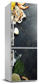 Hűtőre ragasztható matrica Tenger gyümölcsei FridgeStick-70x190-f-81477119