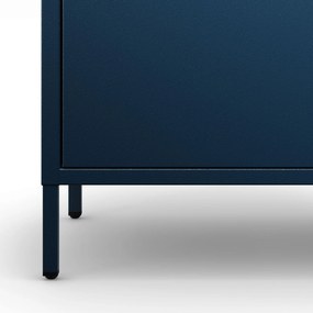 Szafka z półkami VITO, 800 x 1015 x 400 mm, Modern: granatowa