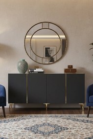 Poli 150 - Anthracite, Gold