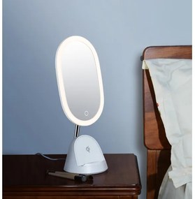 Immax 08970L - LED állítható tükör vezeték nélküli töltéssel LED/18W/230V