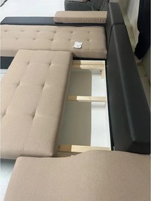 Ontario Jobbos ágyazható L ülőgarnitúra