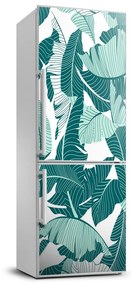 Dekor matrica hűtőre Trópusi levelek FridgeStick-70x190-f-92642974