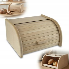 Fa Kenyértartó Kicsi Nyers 31x26x16cm decoupage