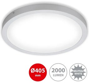 Briloner 7143-414 - LED Mennyezeti lámpa FIRE LED/24,5W/230V 4000K