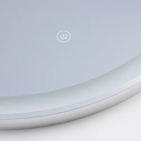 Brilagi - TORINO LED fürdőszobai tükör LED/19W/230V átm. 60 cm IP44 CRI 90 dimmelhető + CCT