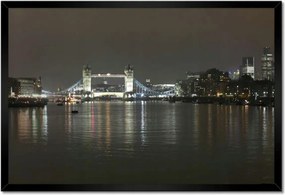 Poszterek keretben 60x40 Éjszakai panoráma London