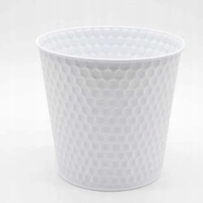 Fedő kaspóhoz nagy fehér 14x12,5 cm