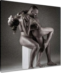 Våszonkép 50x50 Aktok Meztelenség Szerelem Fotó