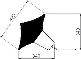 Asztali Lámpa Zöld HIND RABII 30118