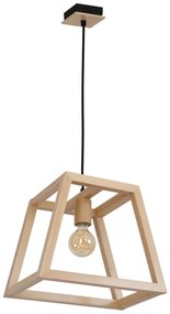 Luminex Csillár zsinóron LEGNO 1xE27/60W/230V LU8421