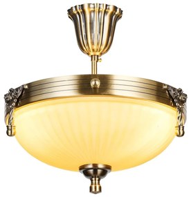 Brilagi - Csillár rúdon CLASSIC 3xE14/60W/230V réz