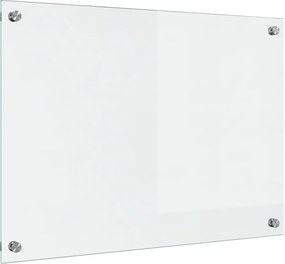 vidaXL Konyhai splashback Átlátszó 70 x 50 cm edzett üveg