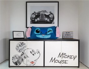 Disney Lilo és Stitch, A csillagkutya Wink formapárna, díszpárna Sherpa 75 cm