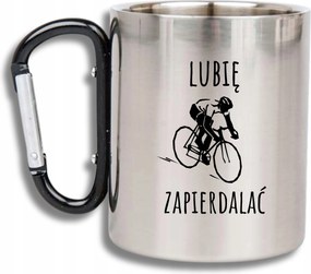 Bögre Acél Fül Karabiner Kerékpáros Vicces Szeretek