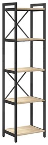 Könyvszekrény sonoma tölgy 40 x 30 x 153 cm Faanyag